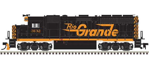 Atlas Master HO EMD GP40 - Denver & Rio Grande #3136 - DCC + Sound