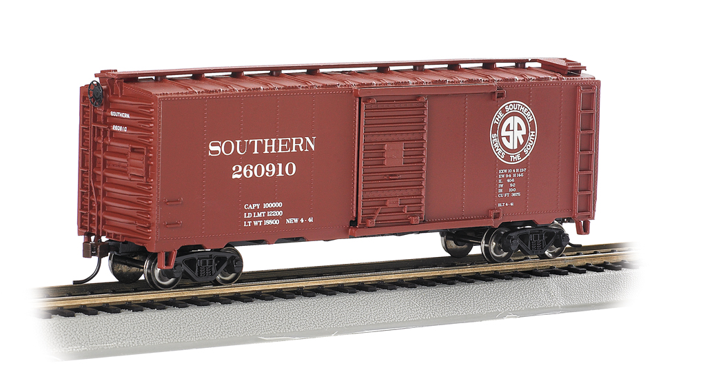 Bachmann HO 40 FT Box Car - Southern (Look Ahead Look South)