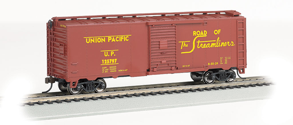 Bachmann HO 40 FT Steam Era Box Car - Union Pacific® #125797