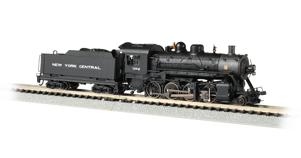 Bachmann N Consolidation 2-8-0 - New York Central #1156 - DCC + Sound