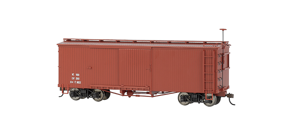 Bachmann On30 Box Car - Oxide Red Data Only