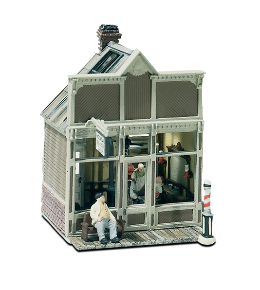 Woodland Scenics Mini-Scene® - Barber Shop - HO Scale Kit