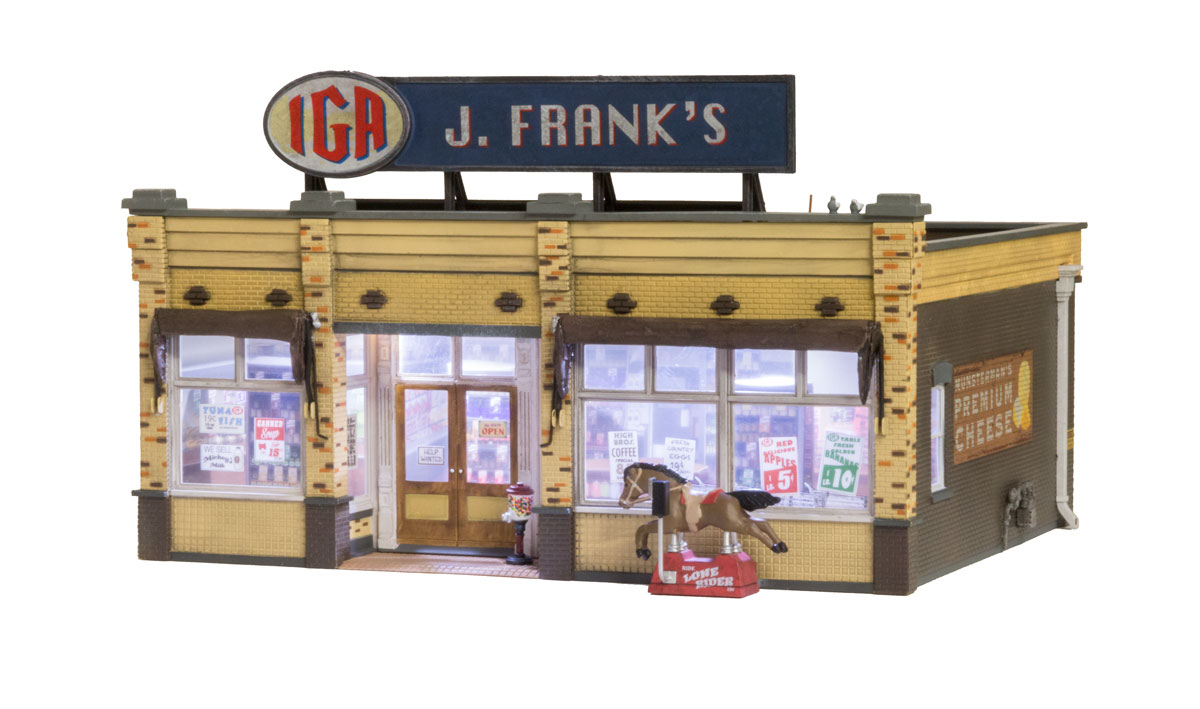 Woodland Scenics J. Frank's Grocery - O Scale