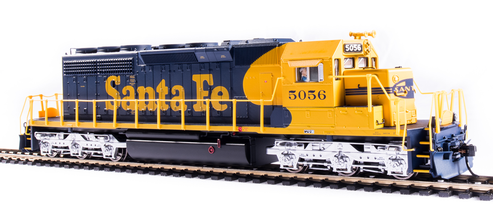 Broadway Limited EMD SD40-2 - ATSF #5030, Yellow Warbonnet - DCC + Sound