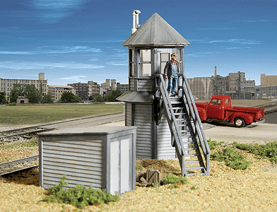 Walthers #933-2944 Gateman's Tower - HO Scale Kit