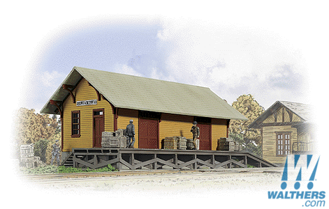 Walthers #933-3533 Golden Valley Frt House - HO Scale Kit
