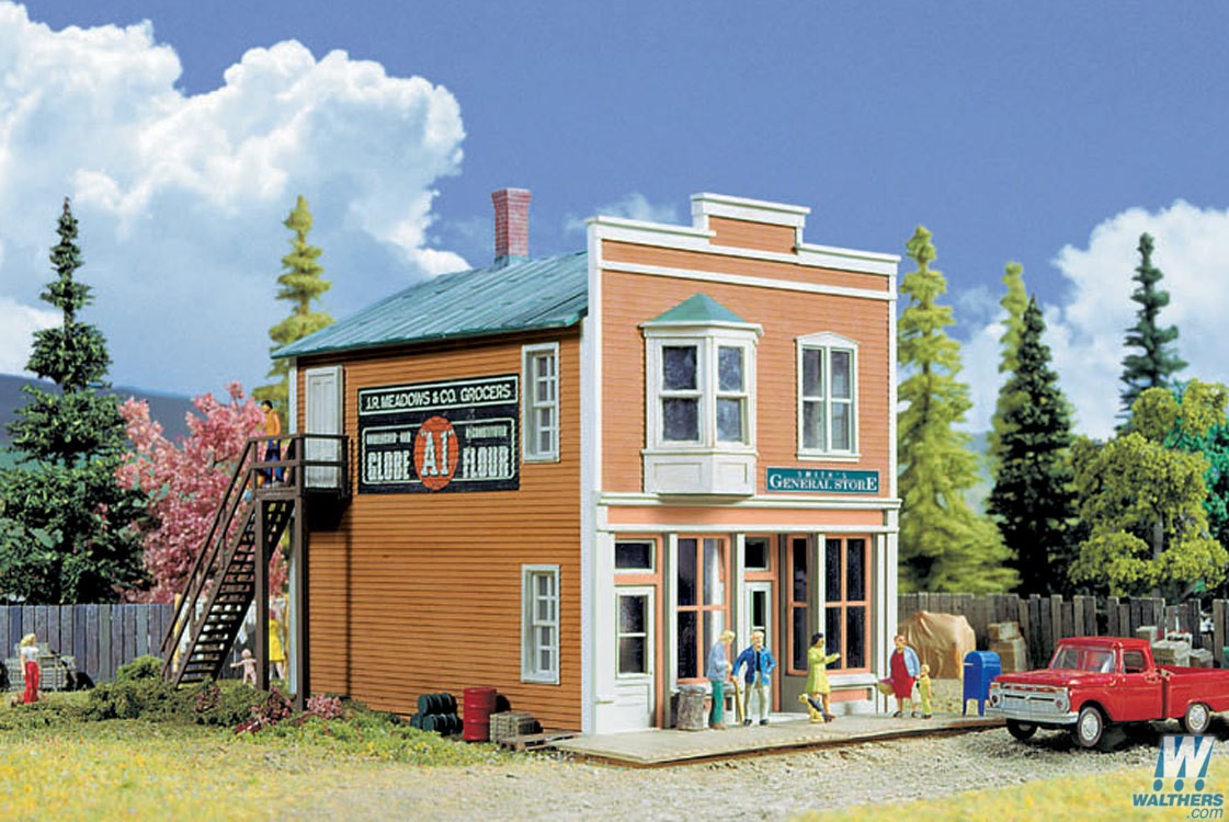 Walthers #933-3653 Smith's General Store - HO Scale Kit