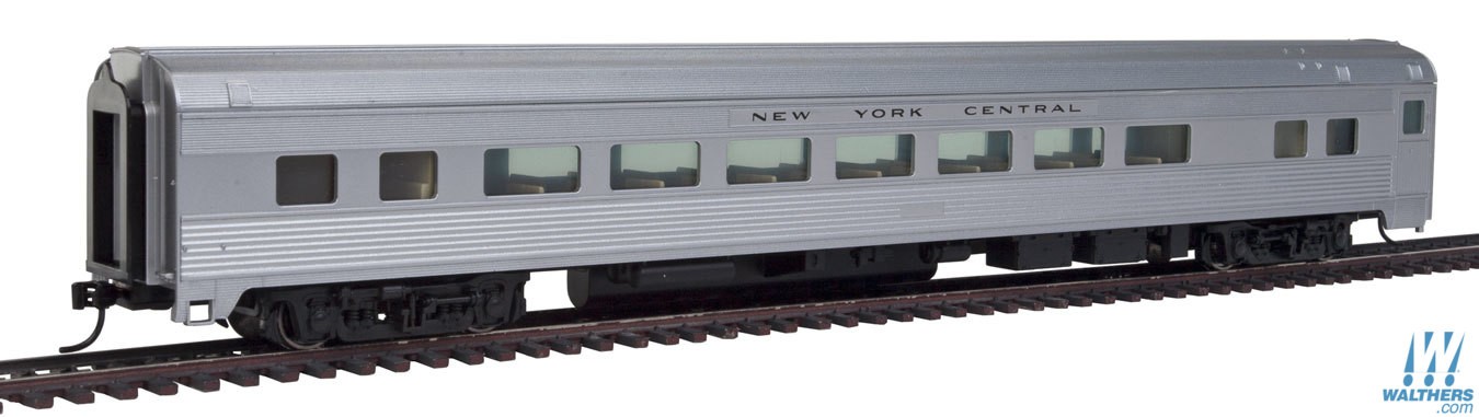 Walthers Mainline HO 85' Budd Large-Window Coach - New York Central