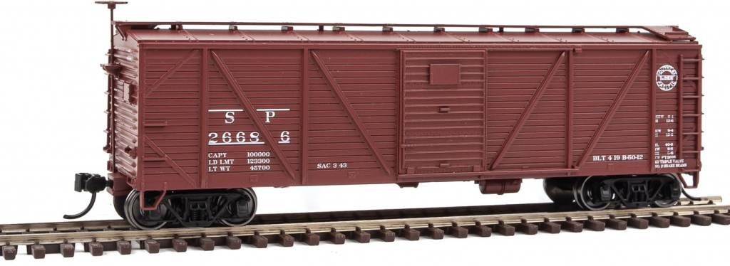 Walthers Mainline HO 40' USRA Wood Boxcar - Southern Pacific #26686