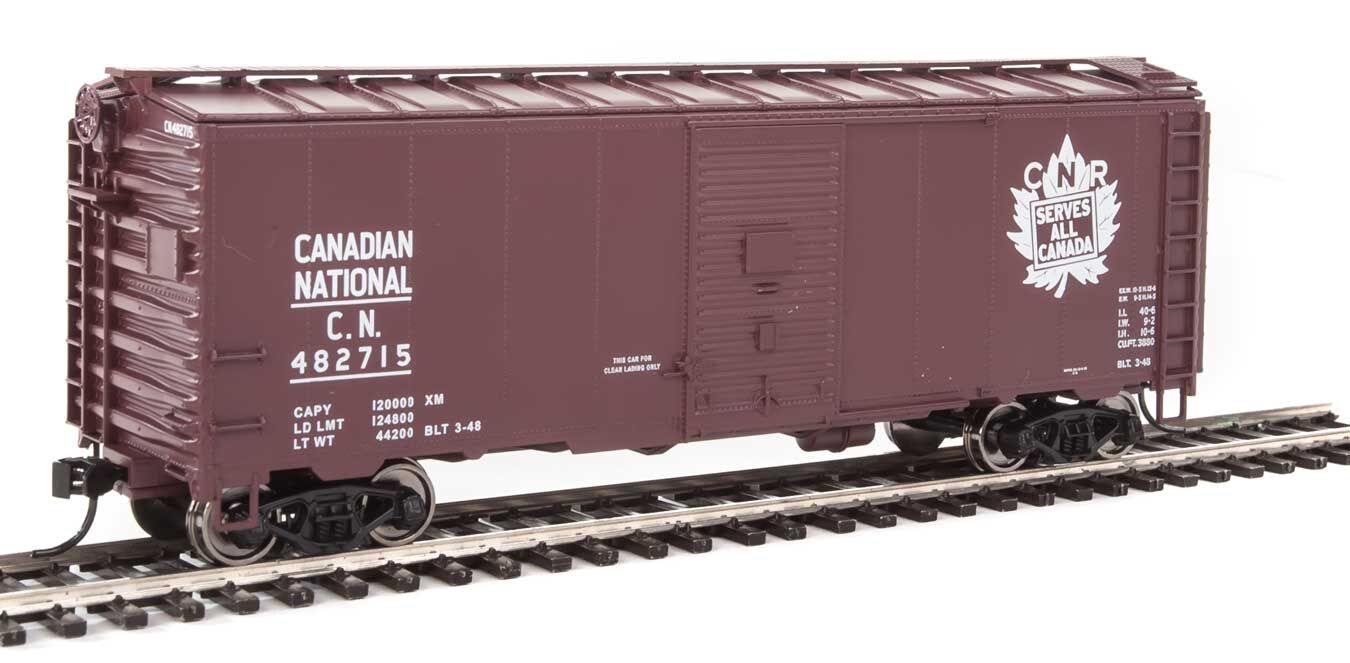 Walthers Mainline HO 40´ AAR 1944 Boxcar - Canadian National #482715