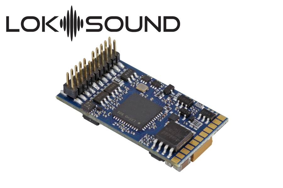 ESU LokSound5 58412 DCC/MM/SX/M4 - zvukový dekodér PluX22 - DCC + SOUND
