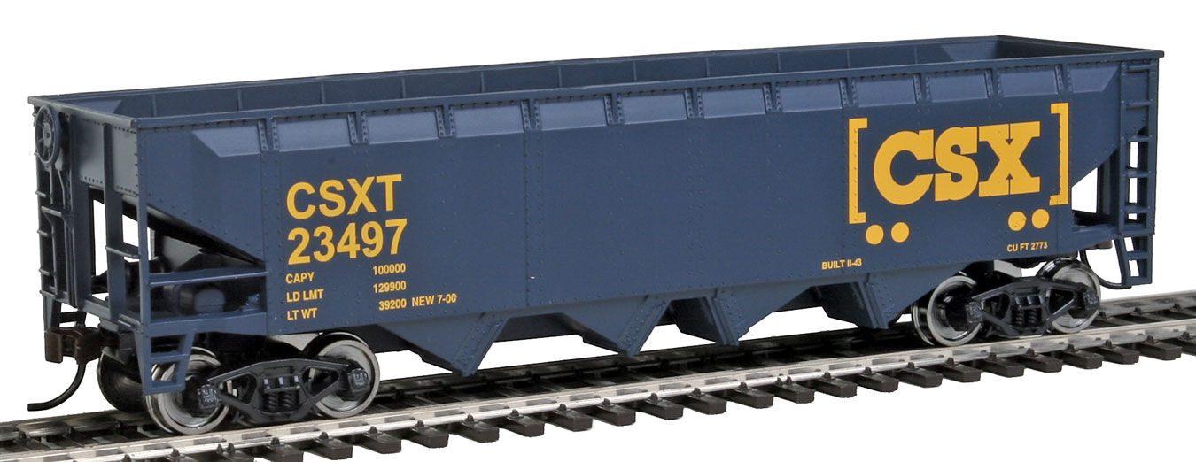 Walthers Trainline HO Offset Hopper - CSX Transportation
