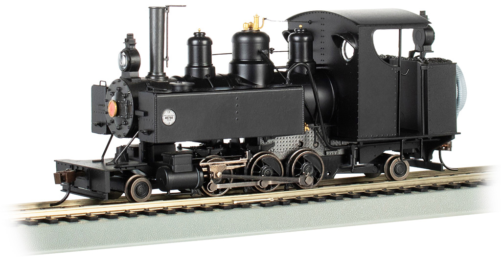 Bachmann On30 2-6-2T Baldwin Class 10 - Unlettered - DCC + Sound