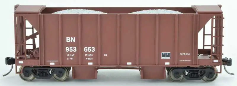 Bowser 70 Ton 2 Ballast Car with Side Chutes - BN #953661