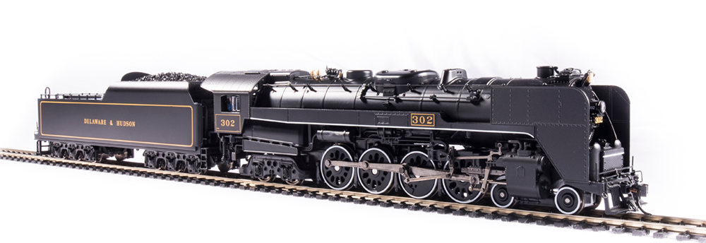 Broadway Limited HO 4-8-4, Class T1 "Delaware & Hudson #302" - DCC+Sound+Smoke