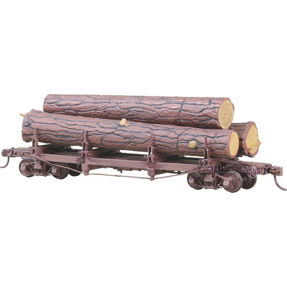 Kadee HO #103 Truss Log Car with logs - stavebnice