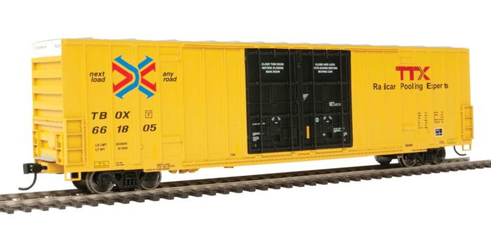 Walthers Mainline HO 60' High-Cube Boxcar - TTX #661805