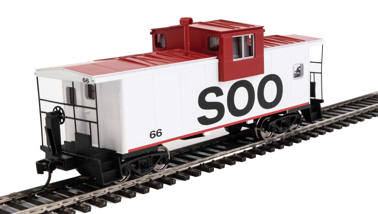 Walthers Mainline HO Wide-Vision Caboose -  Soo Line #66