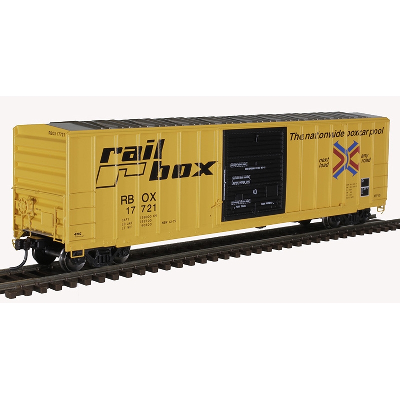 Atlas Master HO FMC 5077 50' Single-Door Boxcar - Railbox #17721
