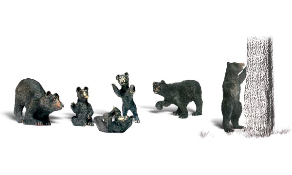 Woodland Scenics - Medvěd černý - N Scale