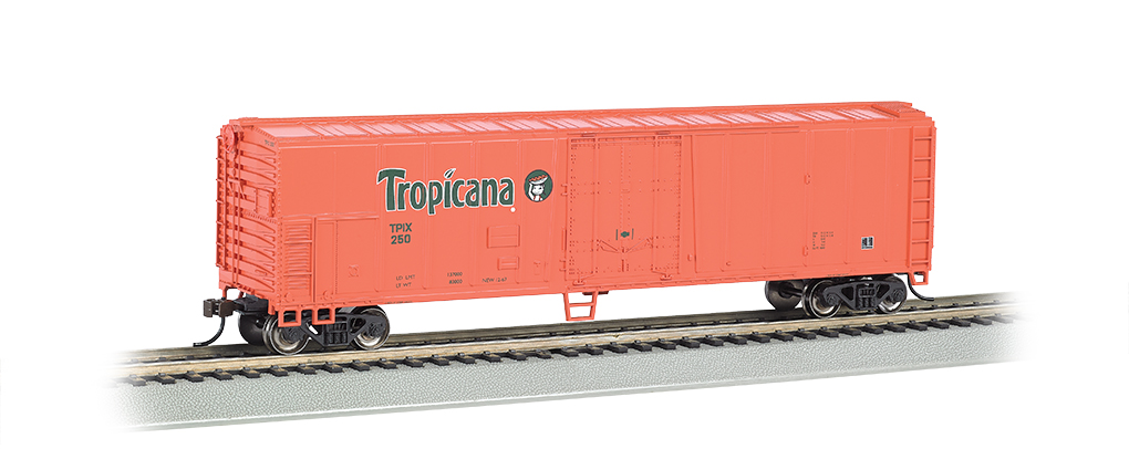 Bachmann HO 50 FT Steel Refrigerated - Tropicana Orange