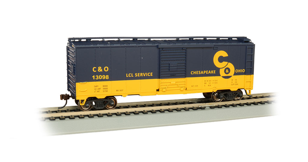 Bachmann HO 40 FT Box Car - C&O® #13098