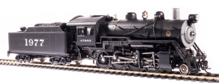 Broadway Limited HO 2-8-0 Consolidation, ATSF #1984, DCC+Sound