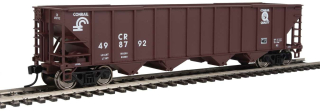 II. jakost - Walthers Mainline 50' 100-Ton 3-Bay Hopper - Conrail #498792