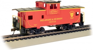Bachmann HO 36 FT Wide-Vision Caboose - Delaware & Hudson #35719