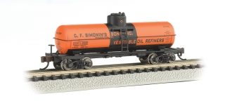 Bachmann N 36.5 FT Single-Dome Tank Car - C.F. Simonin's Sons #20003