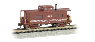Bachmann N Northeast Steel Caboose - Western Maryland® #1863