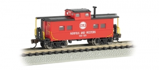 Bachmann N Northeast Steel Caboose - Norfolk & Western #500825