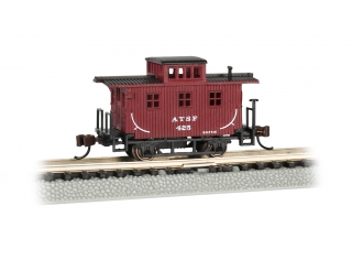 Bachmann N Old-Time Caboose - Santa Fe