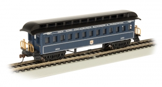 Bachmann HO Coach (1860-80 era) - B&O® - Royal Blue
