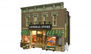 Woodland Scenics Lubener's General Store - O Scale