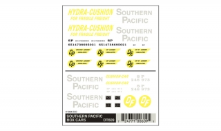 Obtisky "Southern Pacific Box Cars" - Krytý nákladní vůz
