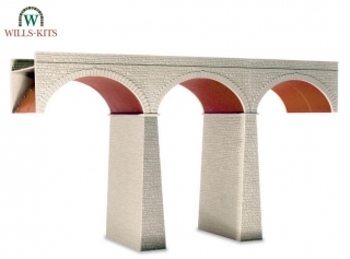 WillsKits SS80 - Obloukový viadukt - HO Scale