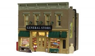 Woodland Scenics Lubener's General Store - HO Scale
