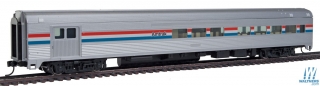 Walthers Mainline HO 85' Budd Baggage-Lounge - Amtrak Phase III