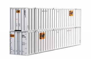 KATO HO kontejnery pro Gunderson MAXI-IV - EMP 53' containers #637265, #637136