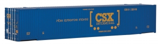 Walthers HO 53' Corrugated-Side Container - CSX