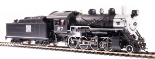 Broadway Limited HO 2-8-0 Consolidation, WP #27, DCC+Sound