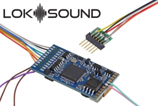 ESU LokSound5 58416 DCC/MM/SX/M4 - zvukový dekodér 6-pin NEM651 - DCC + SOUND