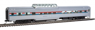 Walthers Mainline HO 85' Budd Dome Coach - Amtrak Phase III