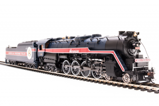 Broadway Limited HO 4-8-4, Class T1 "American Freedom Train" - DCC+Sound+Smoke