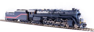 Broadway Limited HO 4-8-4, Class T1 "American Freedom Train" - DCC+Sound+Smoke