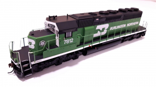 Athearn HO EMD SD40-2 - Burlington Northern #7812 - DCC+Sound