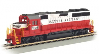 Bachmann HO EMD GP40 - Western Maryland #3795