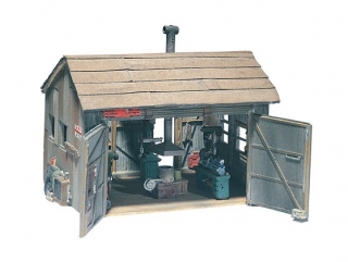 Woodland Scenics Tucker Brothers Machine Shop - HO Scale Kit
