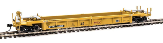 Walthers HO Thrall Rebuilt 40' Well Car - TTX DTTX #53233